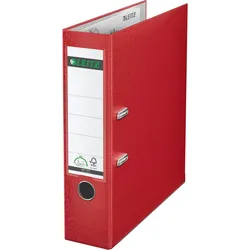 Leitz 10105025 Ordner DIN A4 80mm Polypropylen rot