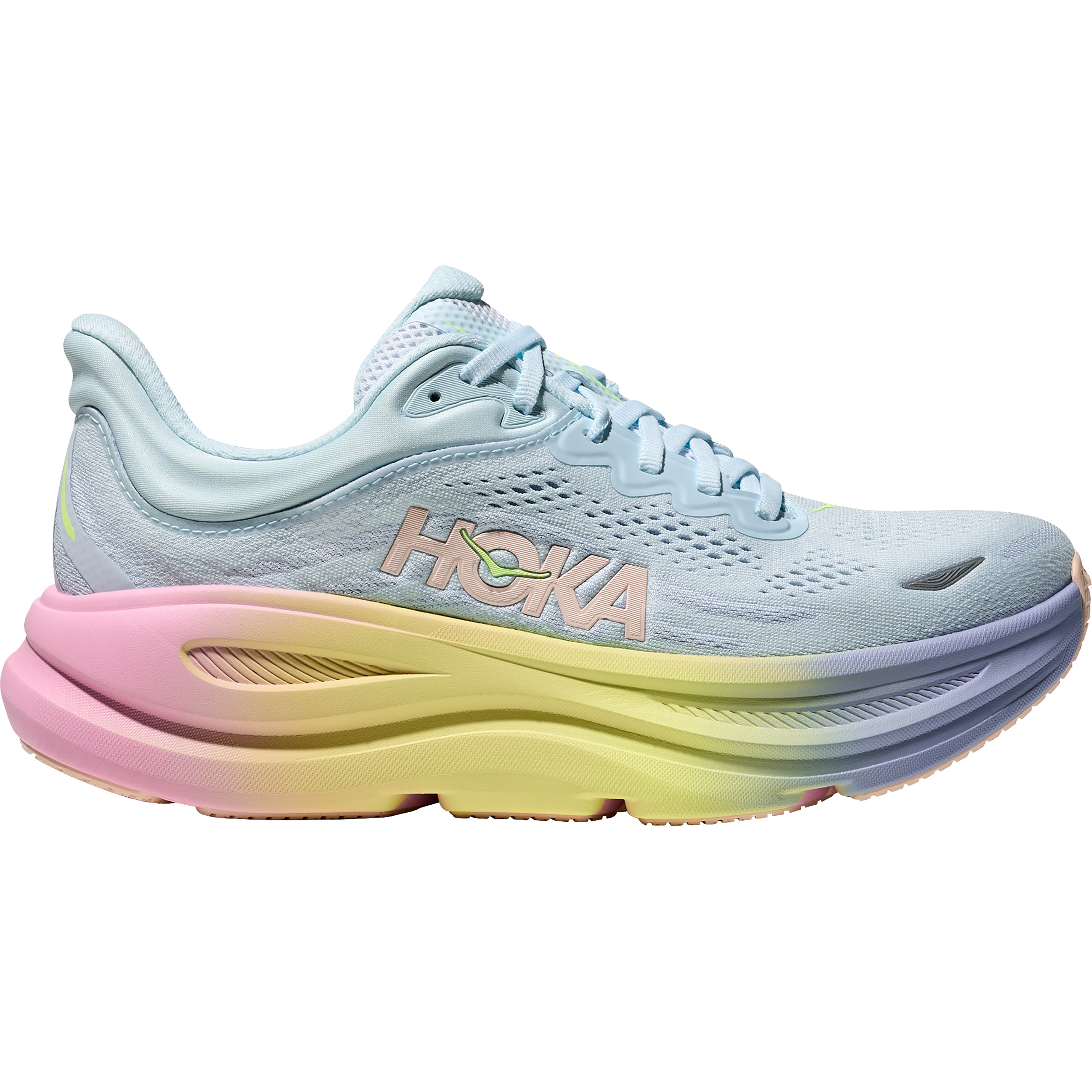 Hoka Bondi 9 Damen Laufschuhe mehrfarbig Größe 38 Laufen Atmungsaktiv