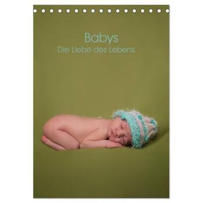 Babys - Die Liebe des Lebens (Tischkalender 2027 DIN A5 hoch), CALVENDO Monatskalender