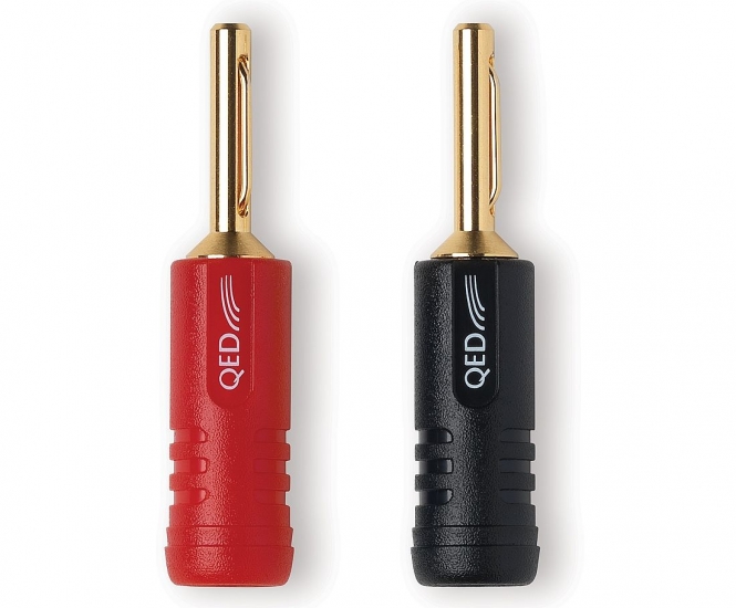QED QED AIRLOC ABS 4 mm - Bananenstecker - Paarpreis