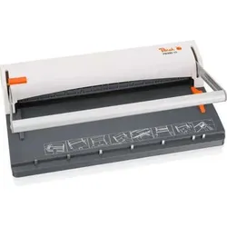 Peach PB300-15 Bindemaschine Draht-Bindegerät 60 Blätter Schwarz, Weiß