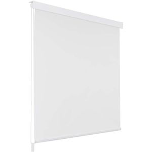 vidaXL Duschrollo 142841, (B/H) 80 x 240 cm, wasserabweisend, aus Kunststoff, weiß