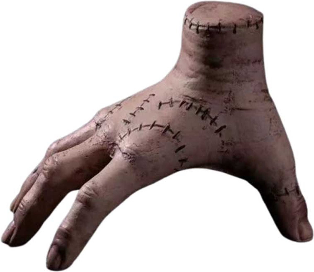 Eng horror hand decoratie voor Halloween in ware grootte