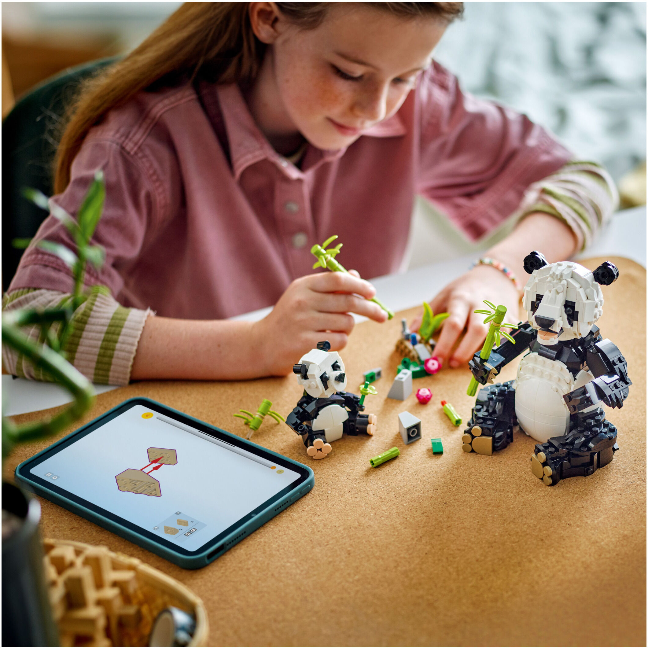 Lego CREATOR 31165 Wild Animals: Panda Family