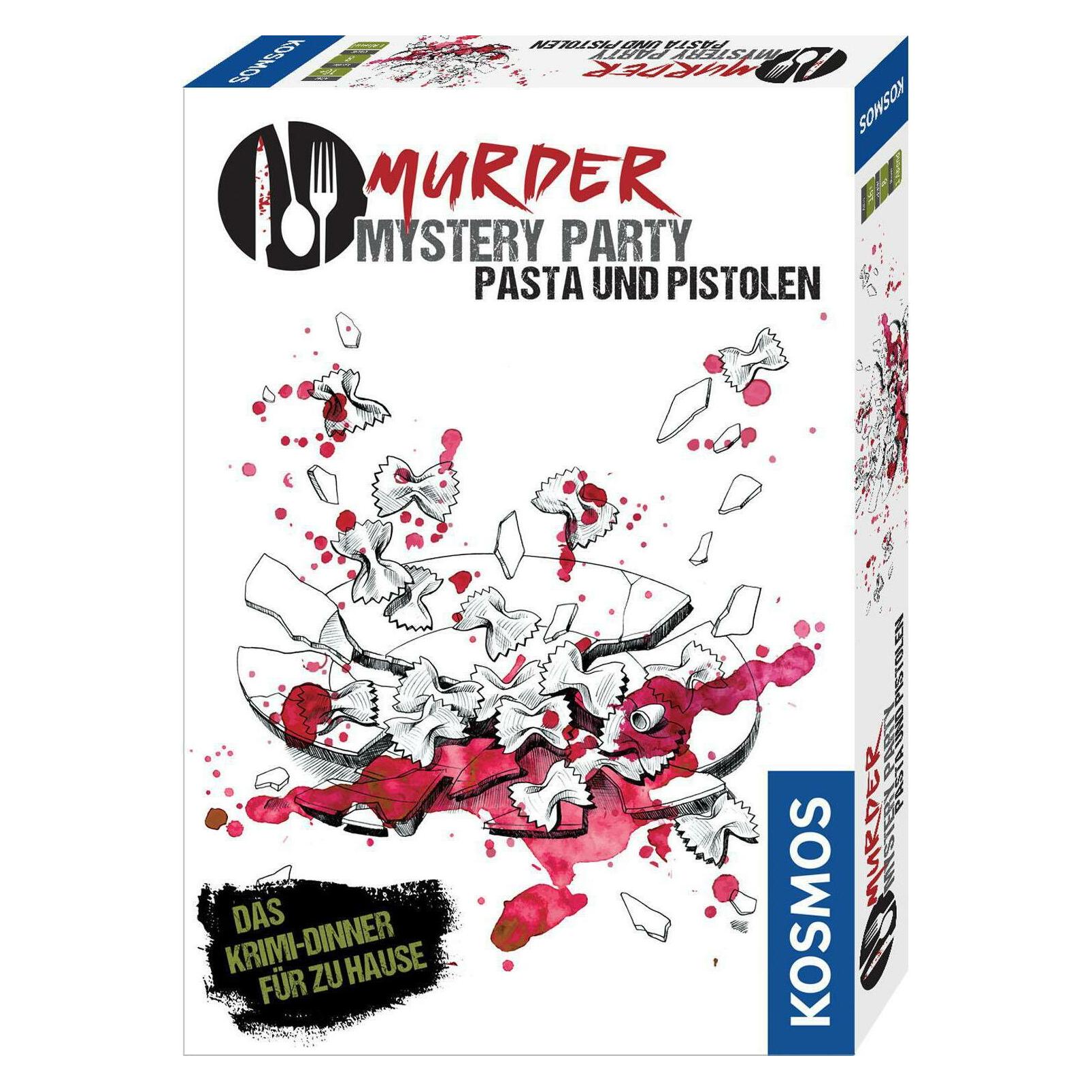 Kosmos Murder Mystery Party - Pasta & Pistolen (Deutsch, 6 - 8 Spieler) (29806037)