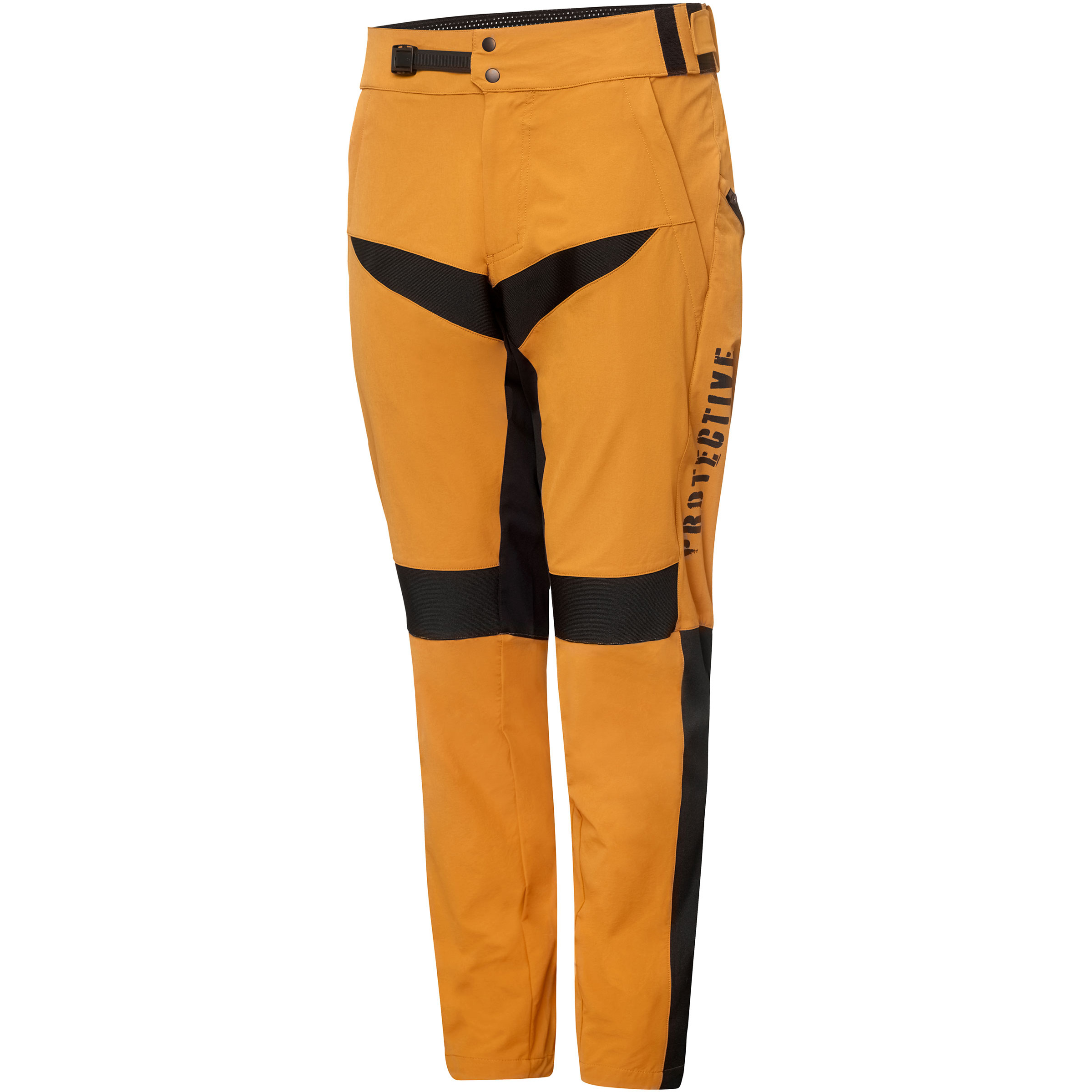 Protective Engine 143 Radhose lang Herren Fahrradhose braun Größe S Mountainbike Widerstandsfähig