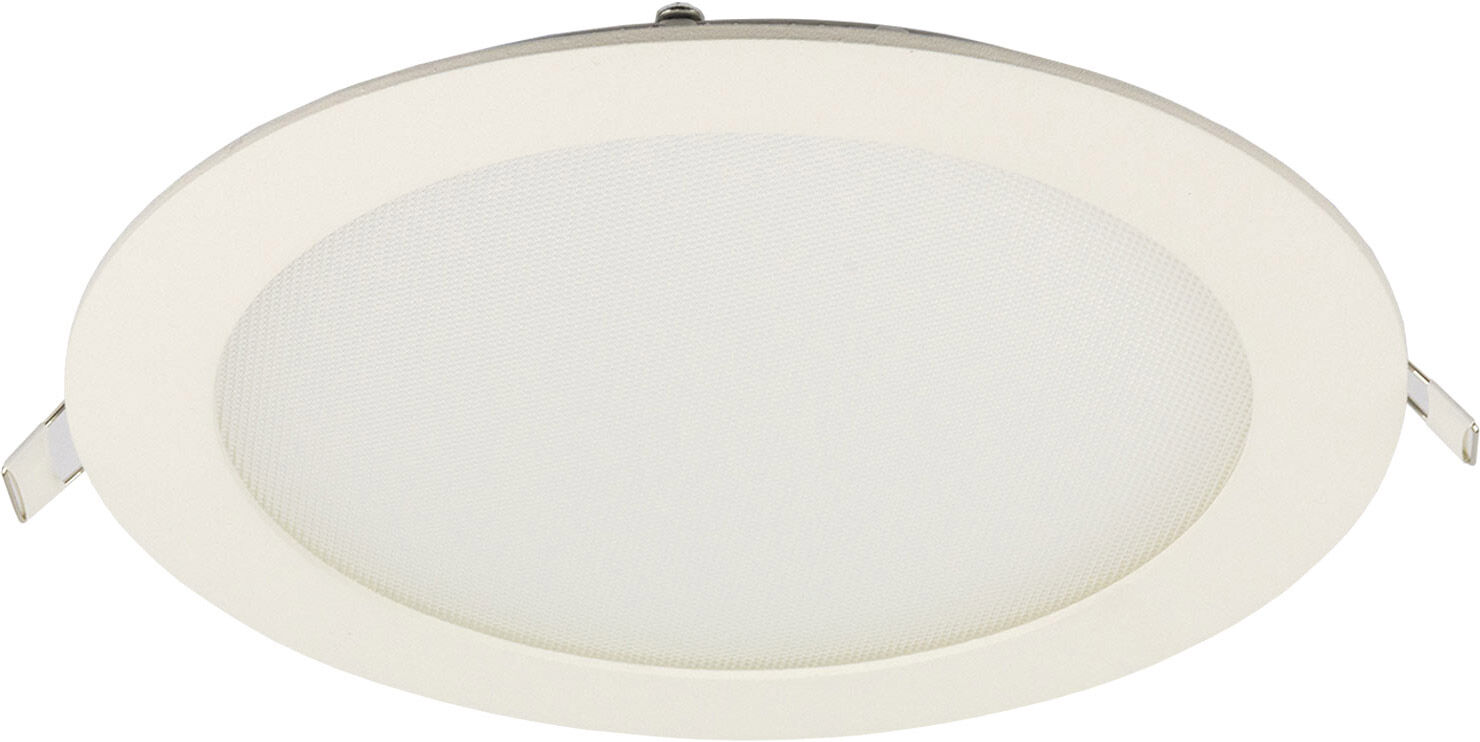 Isoled Led Downlight, 24w, Rund Ultraflach Weiß, 300mm, Colorswitch 3000 3500 4000k, Dimmbar