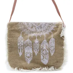 Fab Fringe Bag - Dream Catcher Print