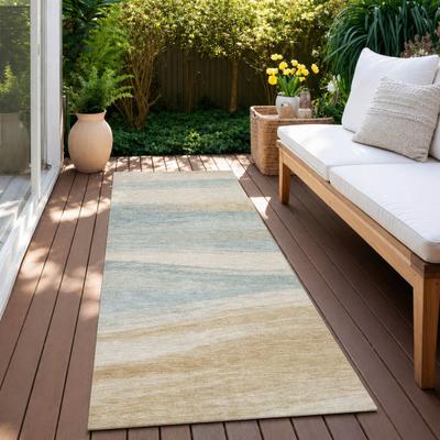 Addison Rugs Machine Washable Indoor/ Outdoor Ombre Volga Chantille Rug