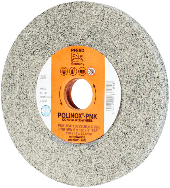 Meule compacte PFERD POLINOX PNK-MW 15013-25,4 SiC F (47802637)