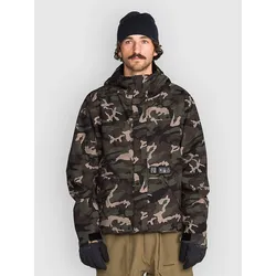Volcom Double Ins Jacke camoflauge Gr. L