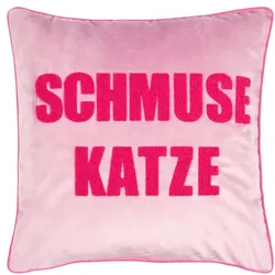 pad Kissen Letters 45 x cm Polyester Lilac