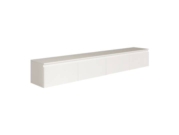 Bemmi Hängender TV-Schrank 200 cm Weiß