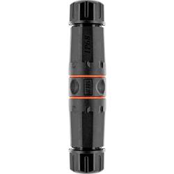 Schwaiger RJ45-Kupplung Netzwerk Adapter CAT 6a [1x RJ45-Buchse 8p8c - 1x RJ45-Buchse 8p8c] 0 mm Schwarz NWDK16533
