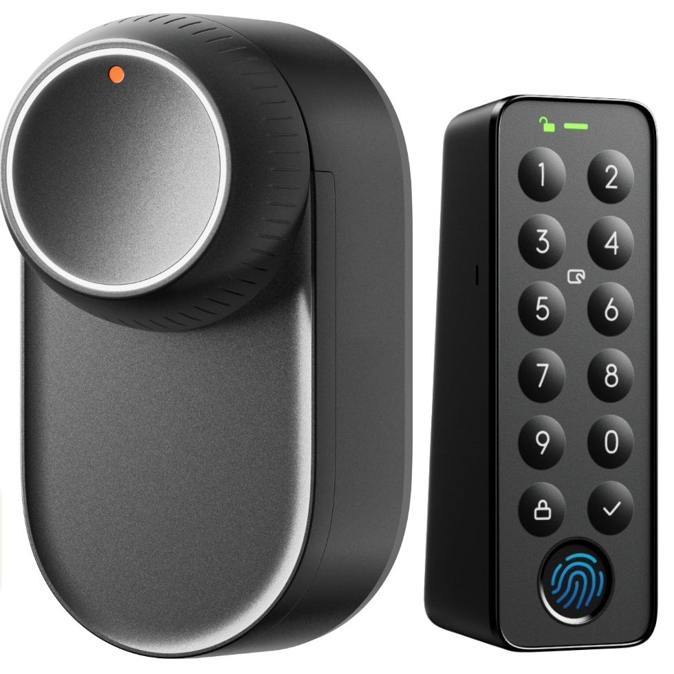 SwitchBot Smart Lock Ultra Touch Bundle Bluetooth (Schwarz) 20240743