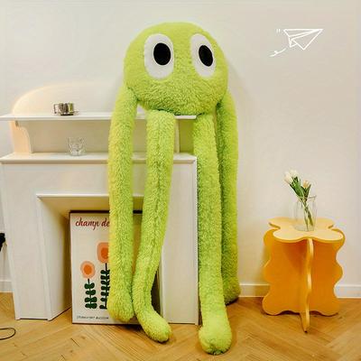 Perfect Picks Market Cuddly Long Legged Octopus Plush Toy, Stuffed Animal For Kids & Adults, Perfect Sofa Home Decor Gift green l