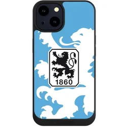 Nivocase Handyhülle für Apple iPhone 14 Hülle NIVOpure Case Schwarz Offizielles Lizenzprodukt TSV 1860 (Apple iPhone 14), Smartphone Hülle, Schwarz