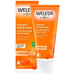 2er-Pack Weleda Express Handcreme Sanddorn