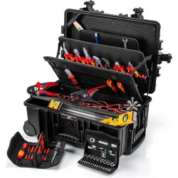Knipex, Werkzeugkoffer, Werkzeugkoffer Robust45 Move Elektro (63 Teile)