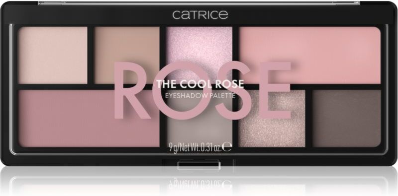 Catrice The Cool Rose eyeshadow palette 9 g