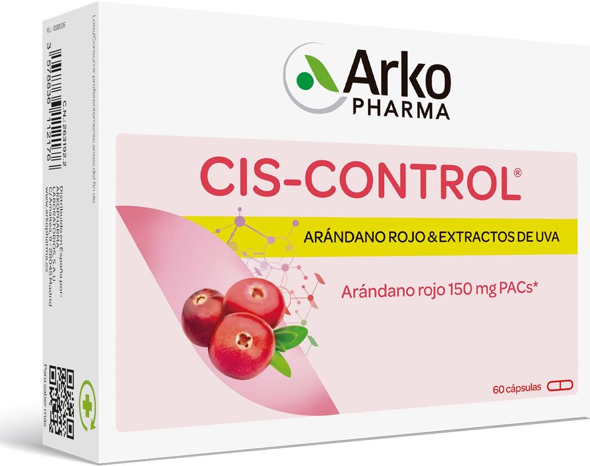 Arkopharma Cis-Control Cranberola 60 caps