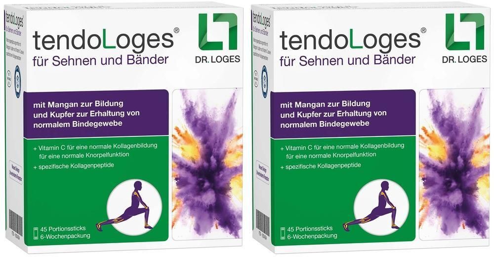 Tendologes für Sehnen und Bänder Portionssticks 2x 2x45 St Pulver