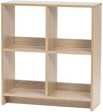 IRIS USA® 4-Cube Heavy Duty Organizer, Light Brown