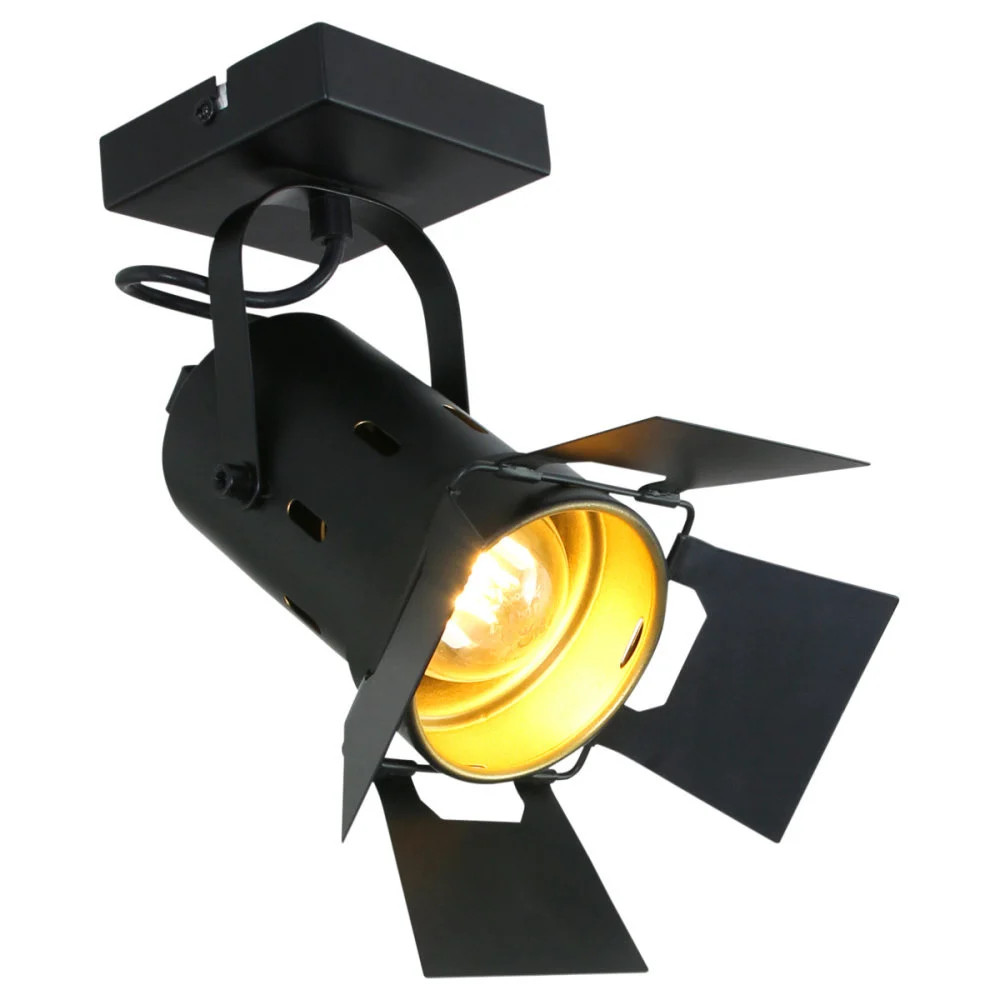 Mexlite Carre opbouwspot accentverlichting zwart