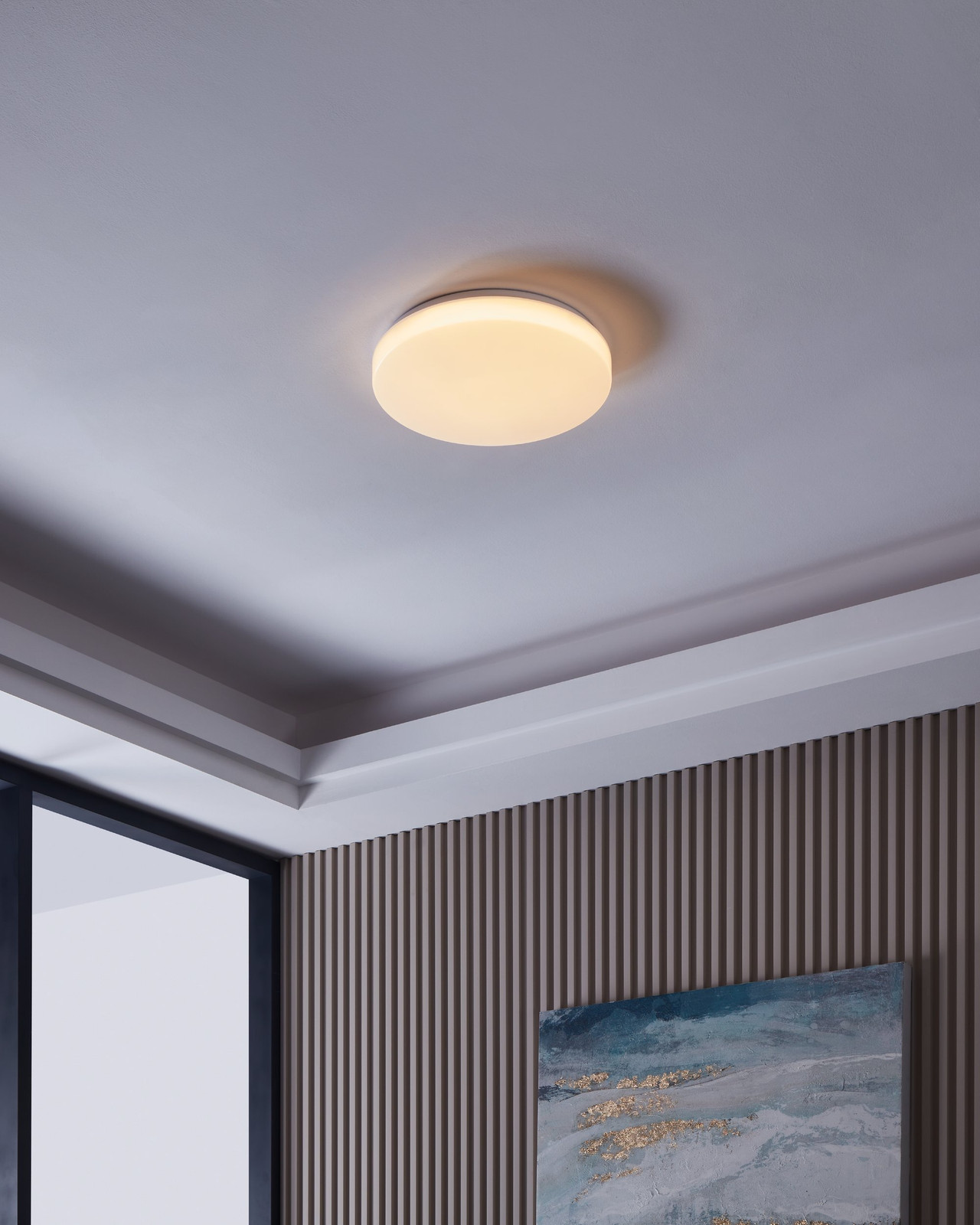 Eglo Totari-Z Smart LED plafondlamp wit, Ø 38 cm, dimbaar met Bluetooth, ZigBee en Google Assistant ondersteuning