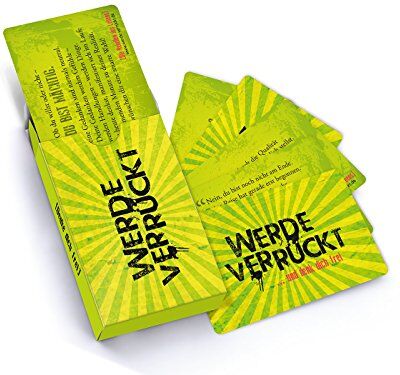 Veit Lindau - Werde Verrückt - Set 33 Karten in Klappschachtel - Preis vom 09.10.2026 07:28:09 h