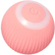 Inspire Picks SmartRoll Interactive Cat Ball Automatic Self Moving Cat Toy For Indoor Cats & Kittens pink