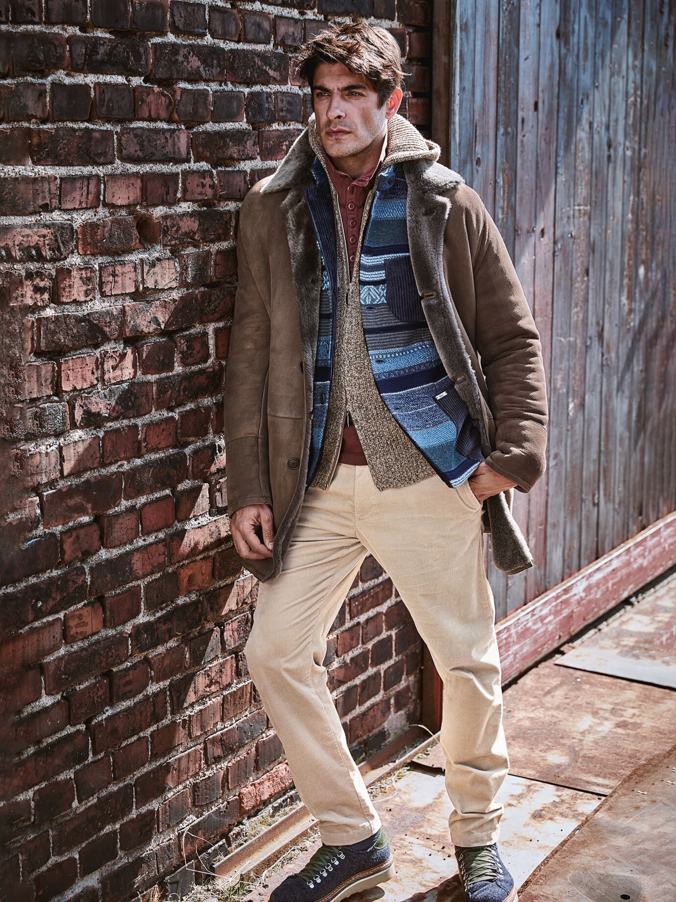 Mey & Edlich Geschichten-Cordchino Beige 56