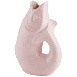 Giftcompany Monsieur Carafon Vase / Karaffe Fisch L sea pink 2,7l, Serviergefässe, Pink