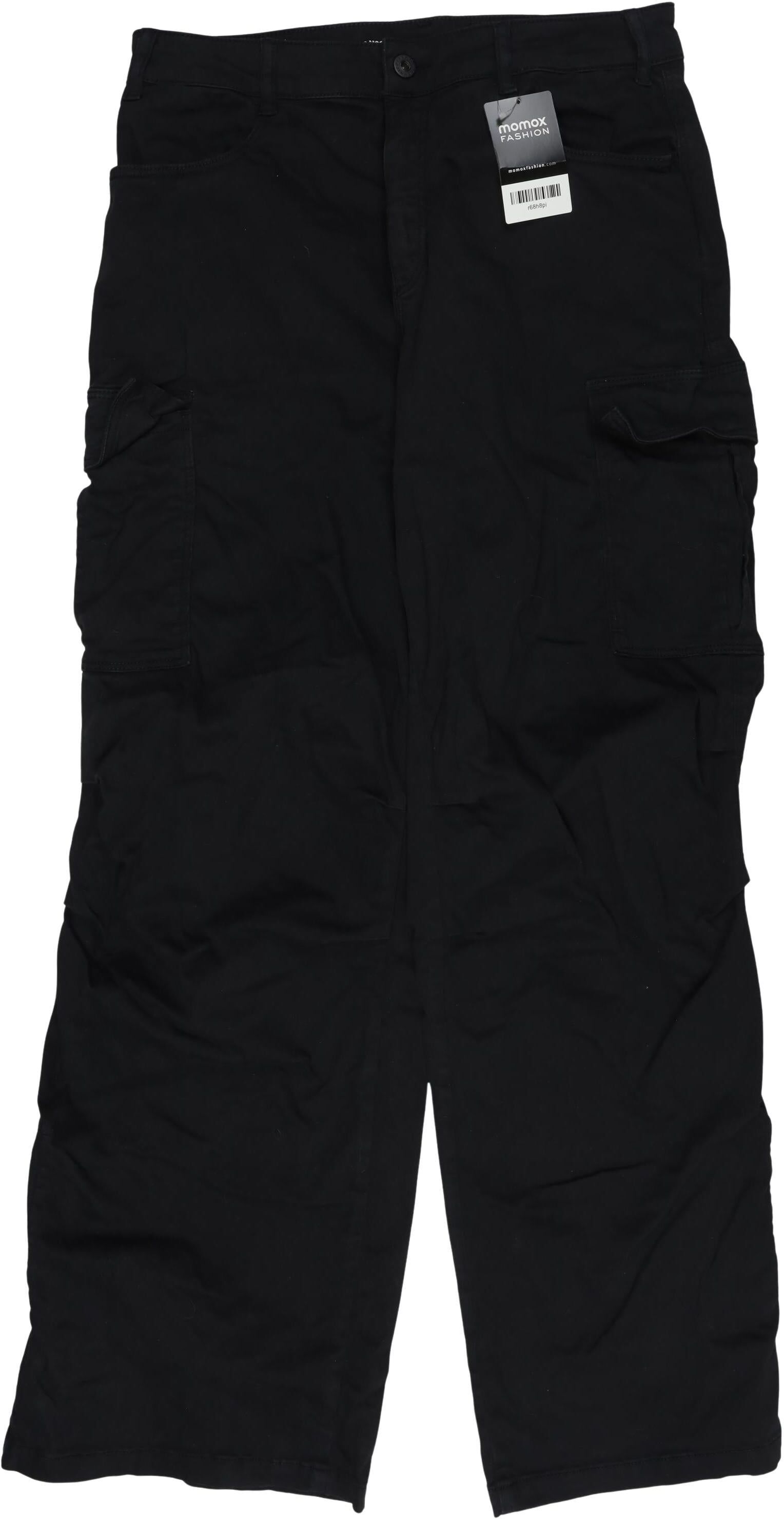 AG Adriano Goldschmied Herren Stoffhose, Schwarz, Gr. W29, Elasthan / Baumwolle - Second Hand