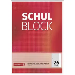 Baier & Schneider, Heft + Block, Schulblock (A4)