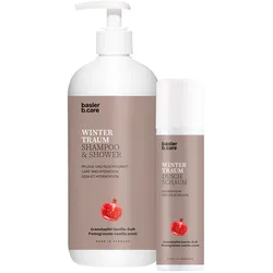 650ml basler Wintertraum Set 2-teilig (Shampoo & Shower 500ml + Duschschaum 150ml)