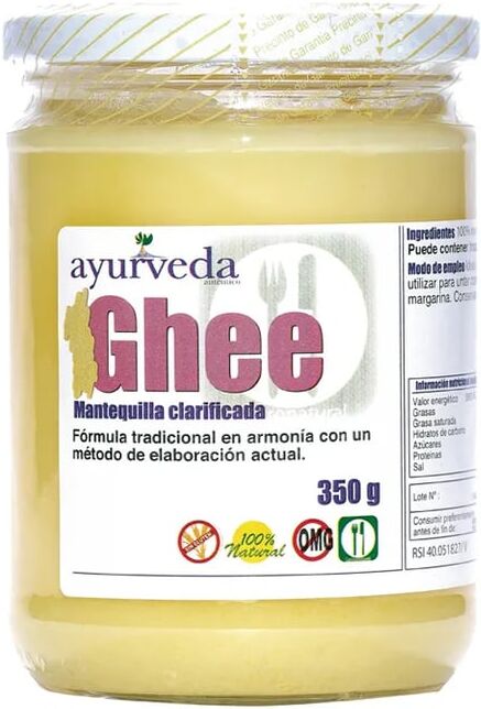 Ayurveda Ghee Manteiga Clarificada 350g