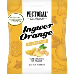 Pectoral Ingwer Orange Zuckerfrei 60 G