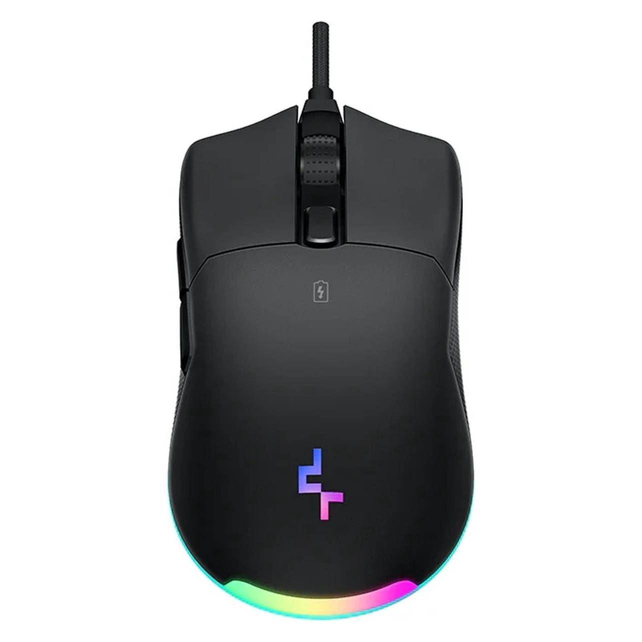 Deepcool for games MG510, Optical, RGB LED light, Black, Wireless / wired (Kabelgebunden, Kabellos) (R-MG510-BKCCNN-G)