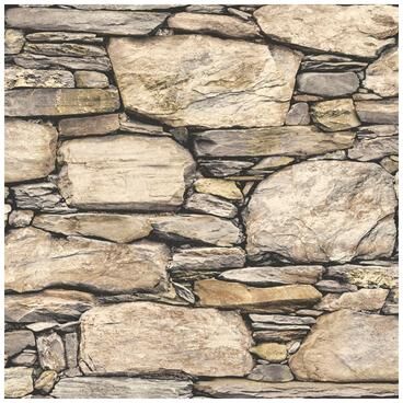 NuWallpaper Hadrian Stone Wall Peel & Stick Wallpaper - 216in x 20.5in x 0.025in