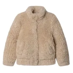 Pepe Jeans für Mädchen. PG4000032 Jacke Kaitlyn beige (8Años= 128cm), Lässig, Polyester, Kinderbekleidung