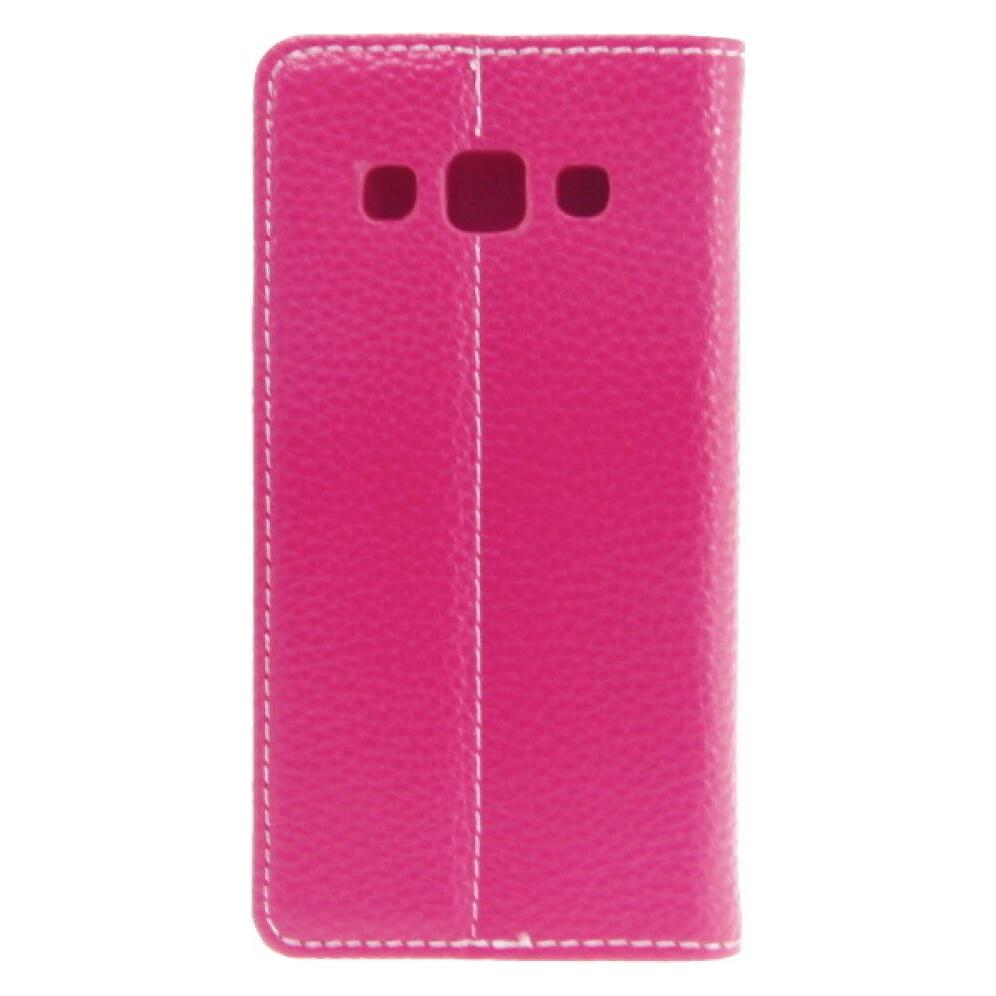 OEM Book Case Fashion for Galaxy A3 - Pink (Samsung Galaxy A3) (25445303)
