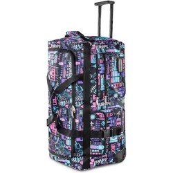 Normani Reisetasche mit 3 Rollen 80 Liter, Koffer, Mehrfarbig