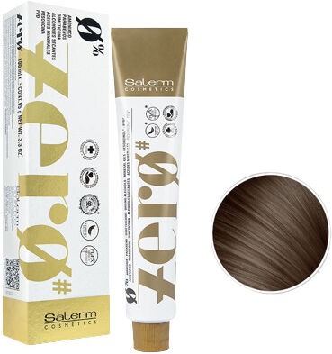 Salerm Zero Color Permanent Coloring 100 ml 6.1 Rubio Oscuro Ceniza