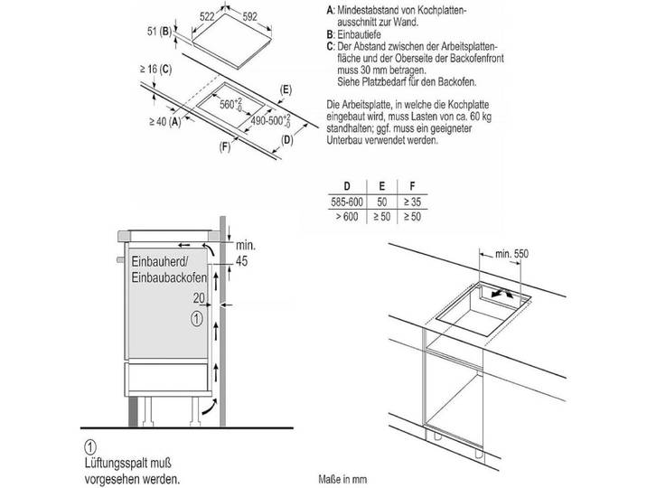 SIEMENS Induktions-Kochfeld EI631CFB1E