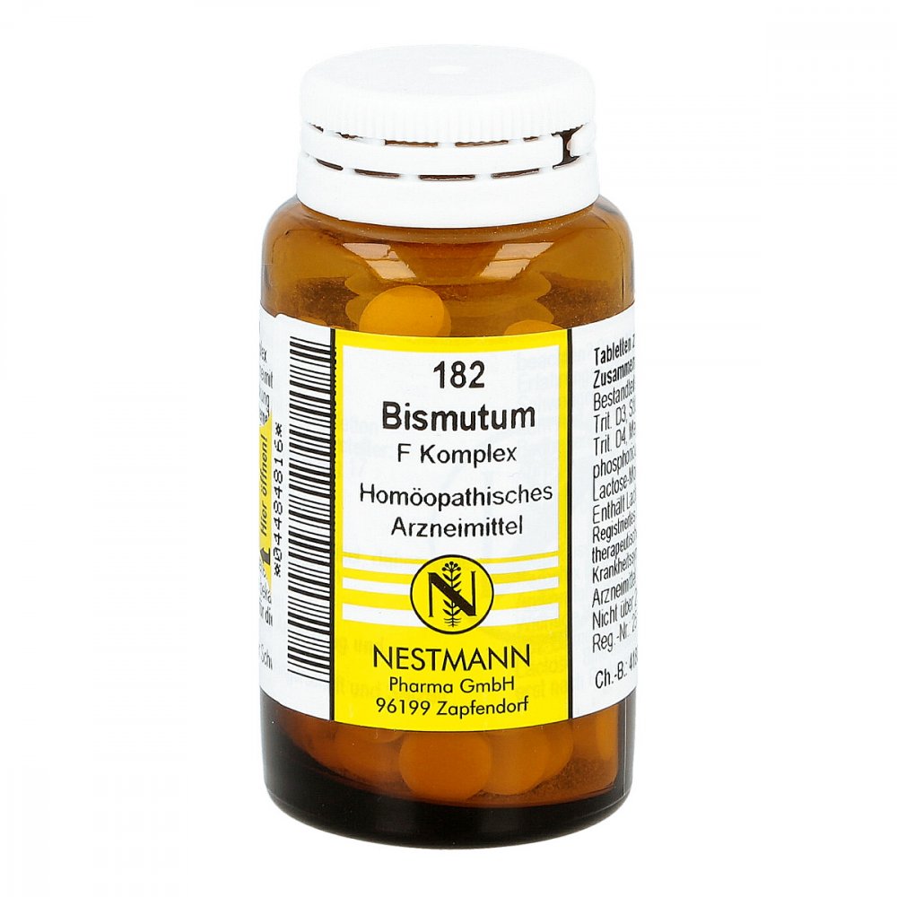 NESTMANN Pharma GmbH Bismutum F Komplex Tabletten Nummer 182 04484816