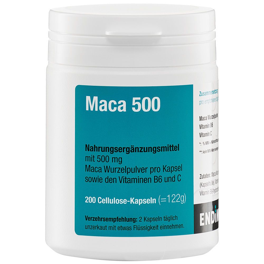 Maca 500 Kapseln 200 St