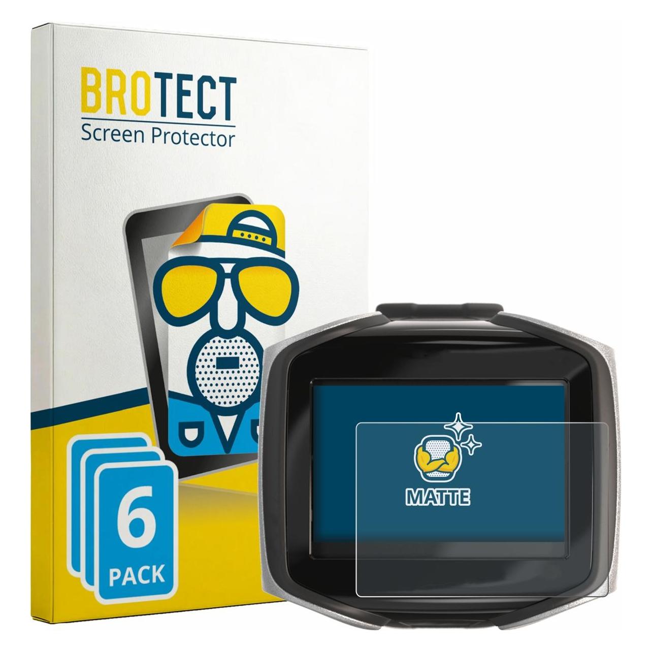 Brotect Entspiegelungsfolie für Mares Quad CI Displayschutz Displayschutzfolie Folie Matt (4163040)
