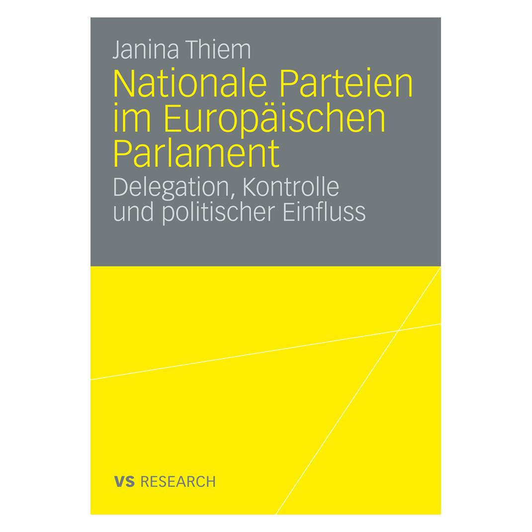 VS Nationale Parteien im Europäischen Parlament (Deutsch, Softcover, Janina Thiem) (55194781)