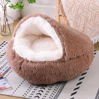 Uplifted Goods Plush Hooded Anti Anxiety Pet Sanctuary 08 s